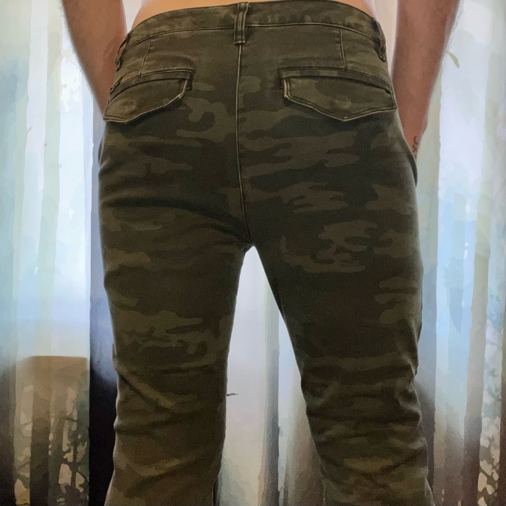 Sanctuary Standard Surplus Slim Camouflage Pants - Picture 2 of 11